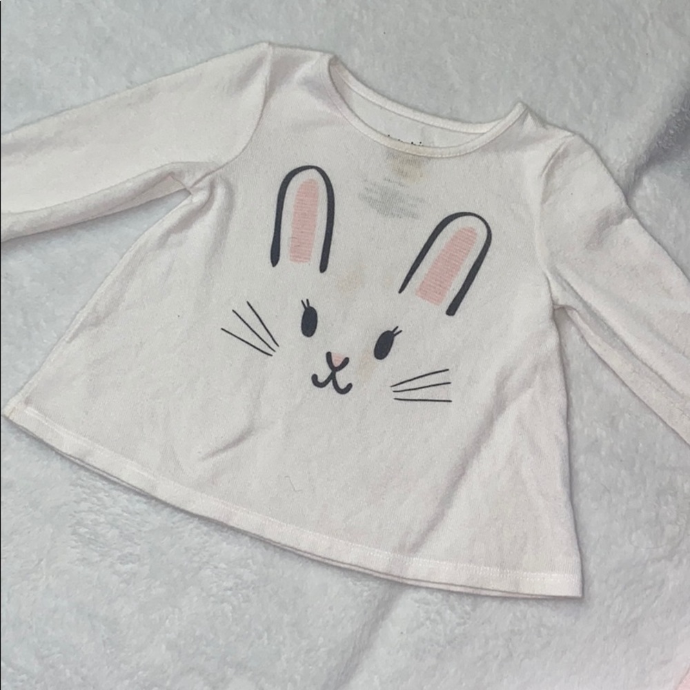 ‼️6 For $20‼️Jumping Bean Jersey bunny top  12M